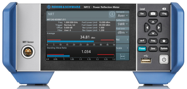 Измеритель отраженной мощности Rohde & Schwarz NRT2 Измеритель отраженной мощности Rohde & Schwarz NRT2
