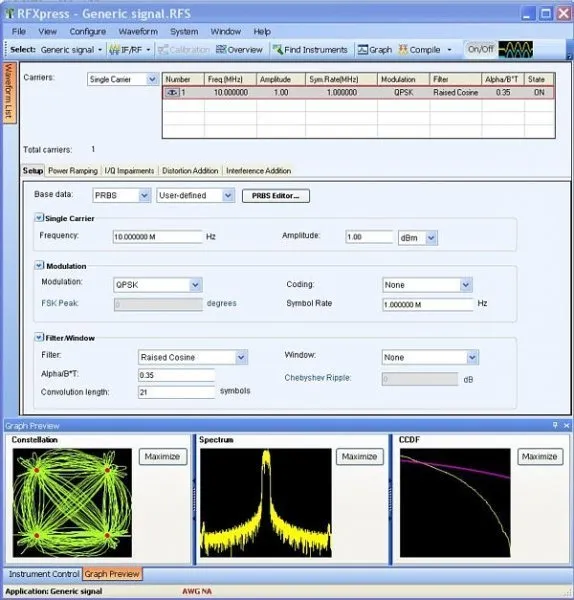 Программное обеспечение Tektronix RFX100 RFXpress