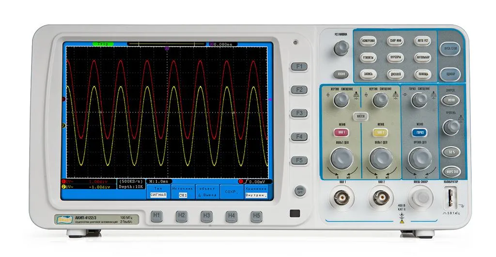 Осциллографы цифровые запоминающие АКИП-4122