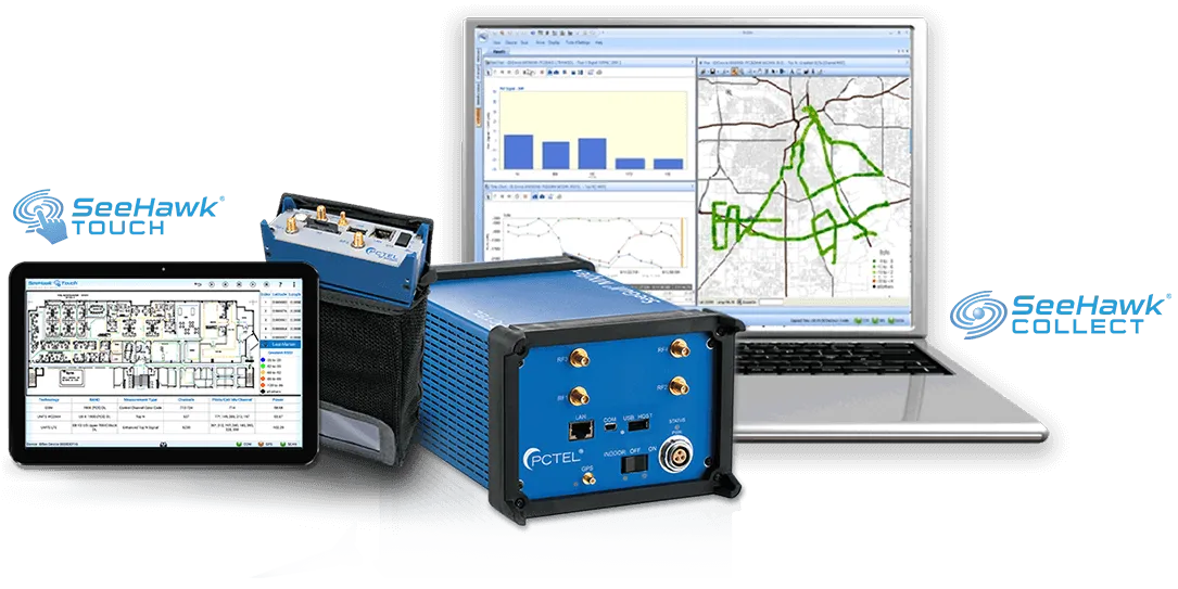 Решение для измерений внутри зданий PCTEL SeeHawk Touch