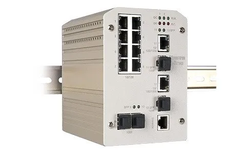 Промышленные коммутаторы управляемые 12-портовые Gigabit Ethernet Westermo MDI-112-F4G