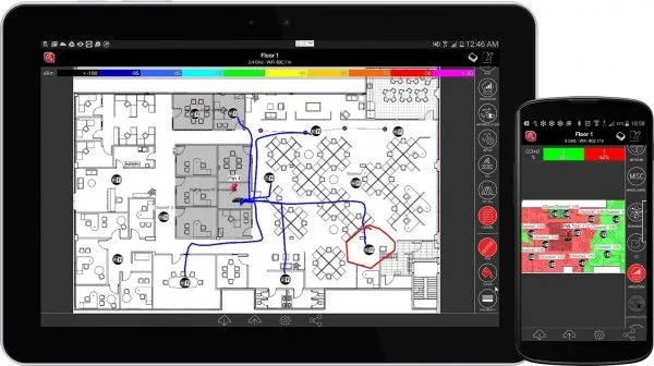 Мобильное ПО для разработки Wi-Fi сетей iBwave Wi-Fi Mobile