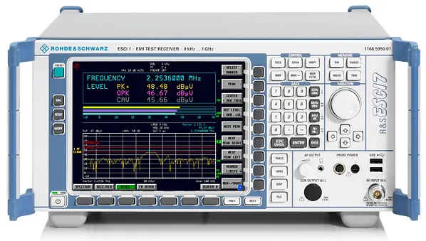 Тестовый приемник электромагнитных помех Rohde & Schwarz ESCI7